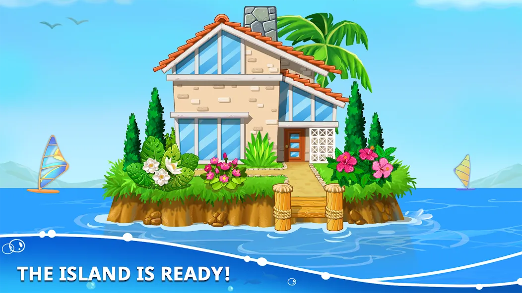 Island building! Build a house  [МОД Все открыто] Screenshot 5