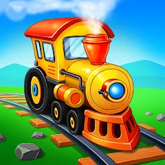 Скачать взлом Train Games for Kids: station  [МОД Много денег] - стабильная версия apk на Андроид