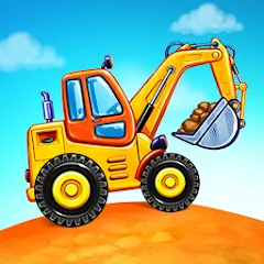 Взломанная Truck games - build a house  [МОД Много денег] - стабильная версия apk на Андроид