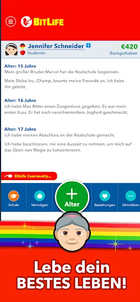 BitLife DE - Lebenssimulation (Битлайф ДЕ)  [МОД Mega Pack] Screenshot 4