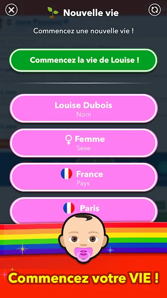 BitLife Français  [МОД Mega Pack] Screenshot 1