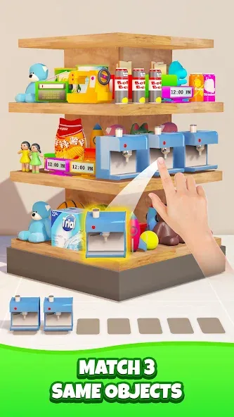 Match Triple Goods 3D (Гудс Мастер)  [МОД Unlimited Money] Screenshot 3