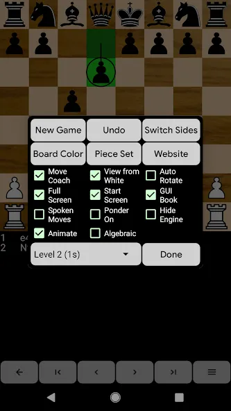 Chess for Android (Шахматы для )  [МОД Меню] Screenshot 3