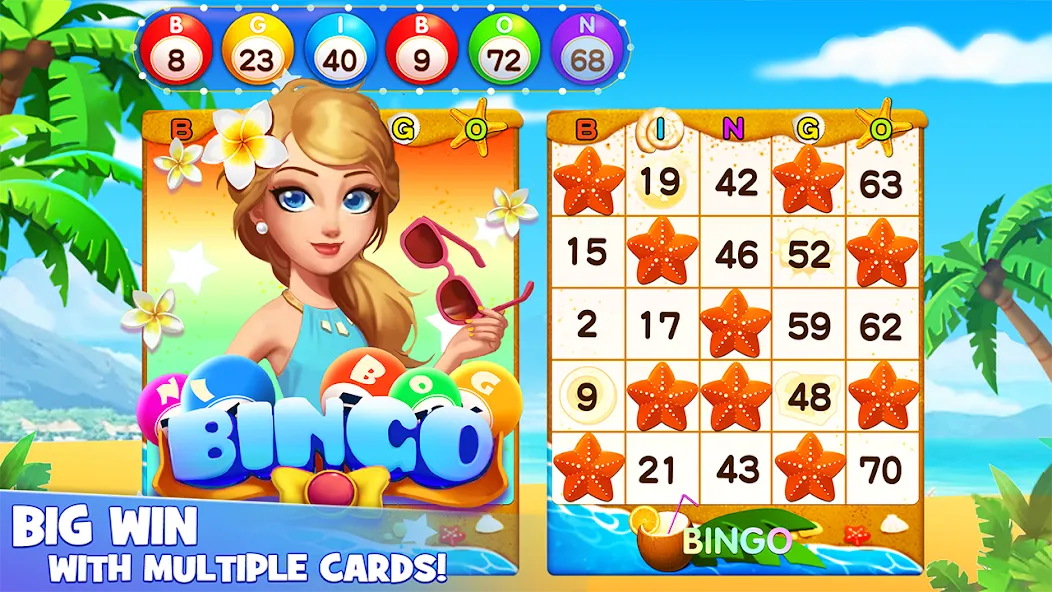 Bingo Lucky: Play Bingo Games (Бинго Лаки)  [МОД Бесконечные деньги] Screenshot 1