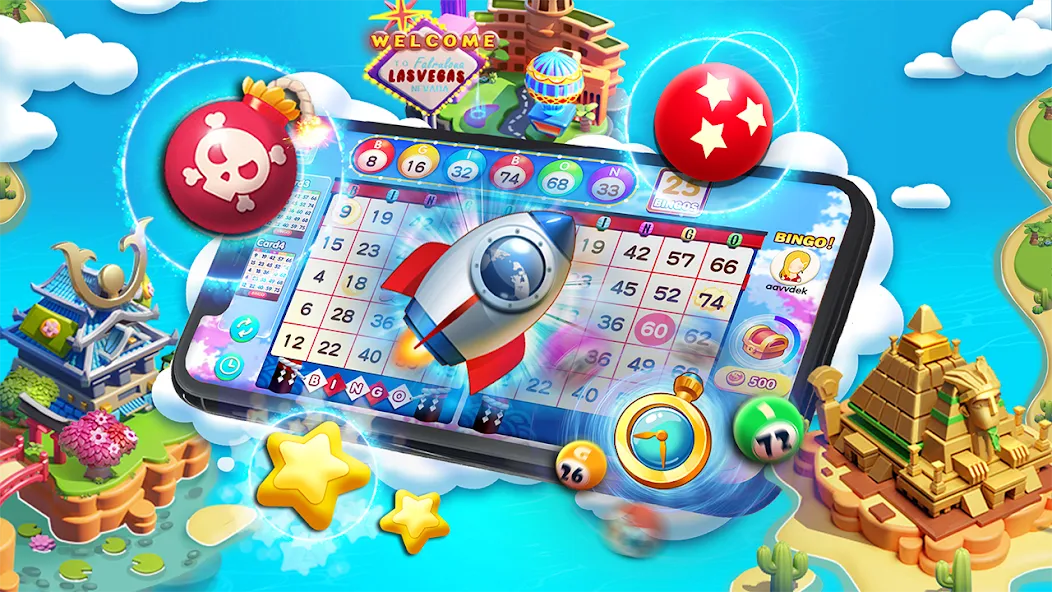 Bingo Lucky: Play Bingo Games (Бинго Лаки)  [МОД Бесконечные деньги] Screenshot 3