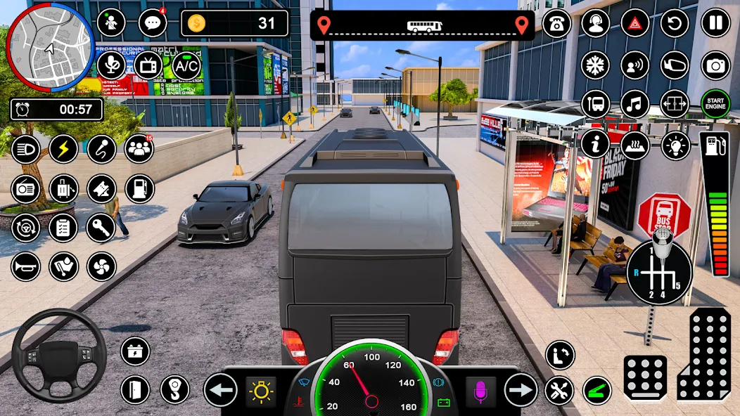 Bus Simulator - Driving Games  [МОД Unlocked] Screenshot 3