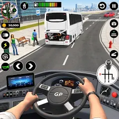 Взлом Bus Simulator - Driving Games  [МОД Unlocked] - стабильная версия apk на Андроид