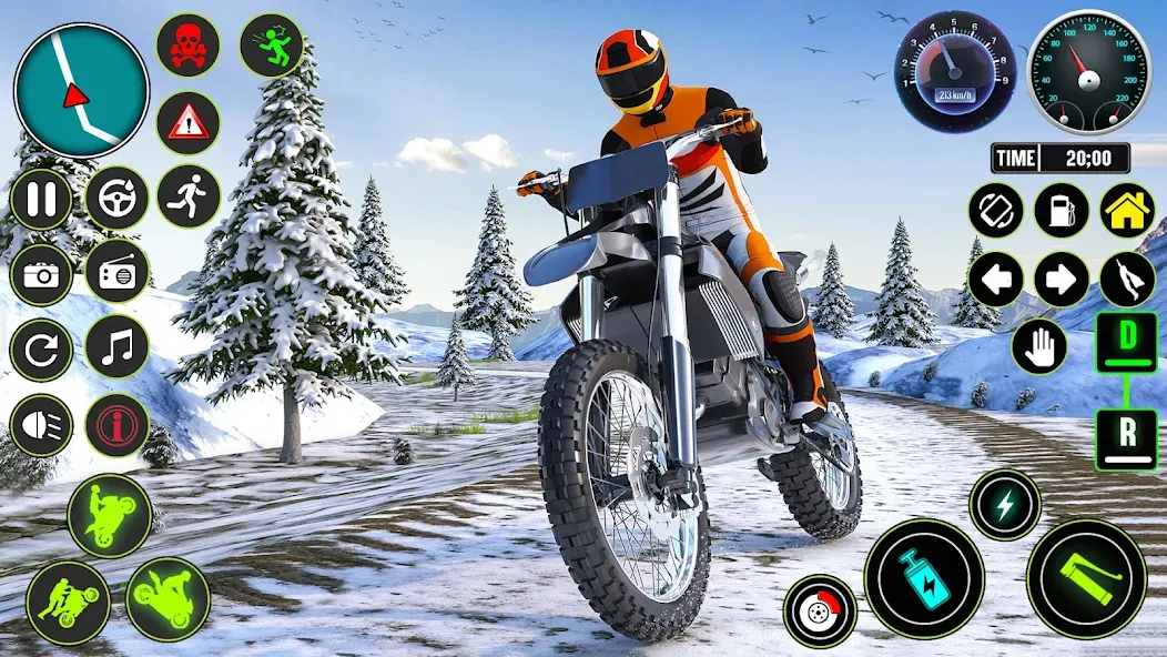 GT Bike Racing Game Moto Stunt (ДжиТи Байк Рейсинг Гейм Мото Стант)  [МОД Бесконечные деньги] Screenshot 3