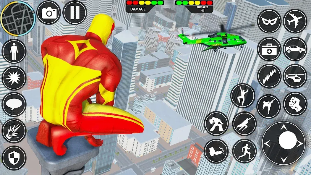 Rope Hero: Speed Hero Games (Роуп Хиро)  [МОД Menu] Screenshot 5