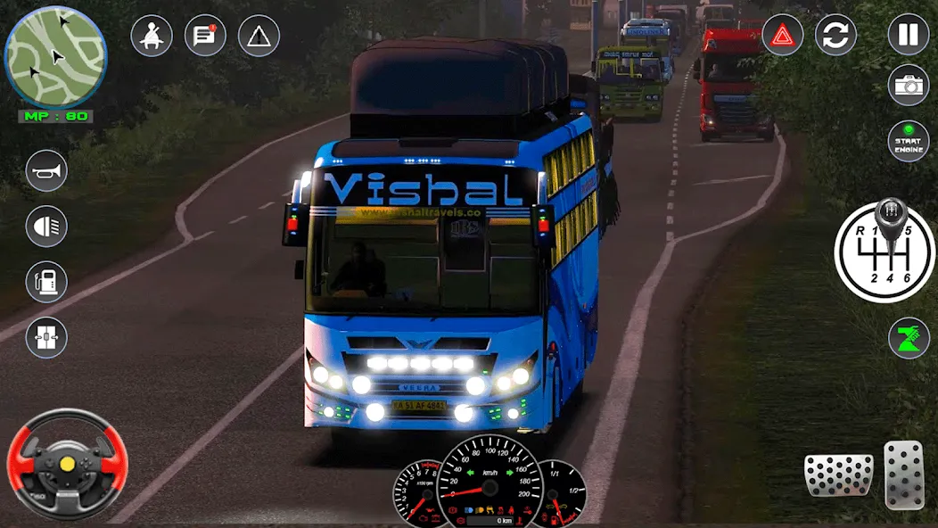 City Bus Driving: Bus Games 3D  [МОД Много денег] Screenshot 5