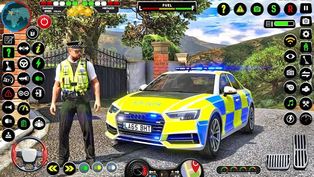 NYPD Police Car Parking Game  [МОД Меню] Screenshot 1