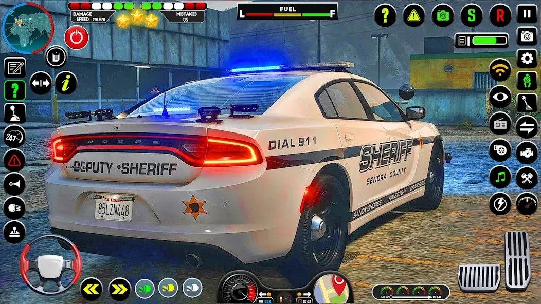 NYPD Police Car Parking Game  [МОД Меню] Screenshot 3