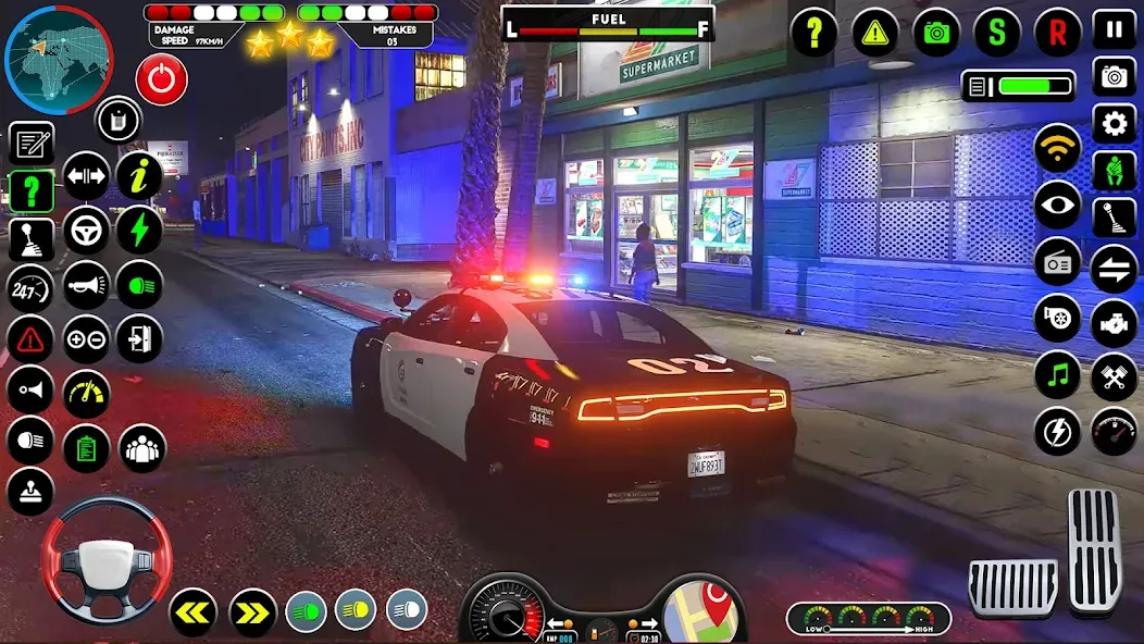 NYPD Police Car Parking Game  [МОД Меню] Screenshot 4