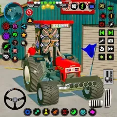 Скачать взлом Tractor Driving - Tractor Game  [МОД Много денег] - последняя версия apk на Андроид