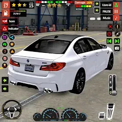 Скачать взломанную Car Driving Game - Car Game 3D (Кар Драивинг Геим)  [МОД Все открыто] - полная версия apk на Андроид