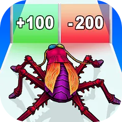 Скачать взлом Insect Run - Spider Evolution (Инсект Эволюшн Ран)  [МОД Много монет] - последняя версия apk на Андроид