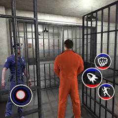 Скачать взломанную Prison Escape- Jail Break Game (Побег из тюрьмы 3D)  [МОД Unlocked] - стабильная версия apk на Андроид