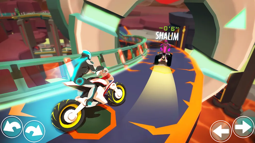 Gravity Rider: Space Bike Race (Гравити Райдер)  [МОД Бесконечные деньги] Screenshot 4