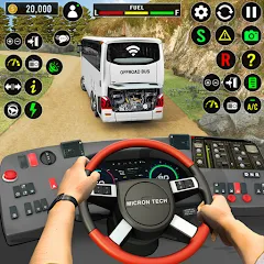 Скачать взломанную Bus Simulator 2023 - City Bus  [МОД Menu] - полная версия apk на Андроид