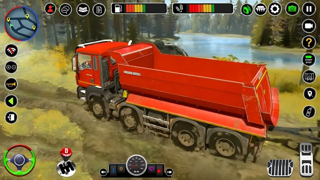 Offroad Mud Truck Simulator 3D  [МОД Menu] Screenshot 4