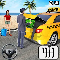 Скачать взлом Taxi Simulator 3d Taxi Driver  [МОД Бесконечные деньги] - стабильная версия apk на Андроид