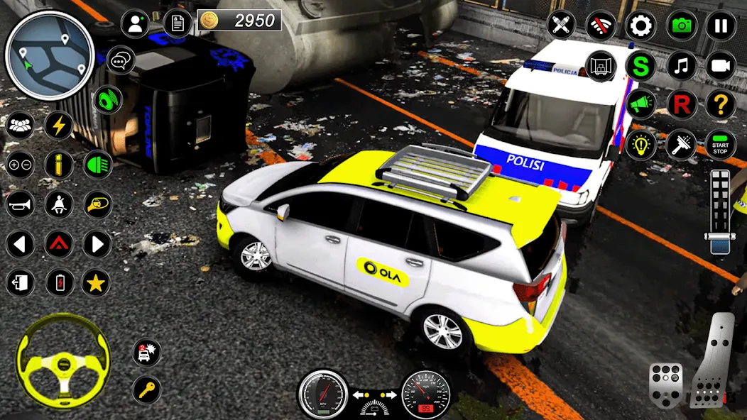 City Taxi Games Taxi Simulator (Русские такси игры на автомобилях)  [МОД Unlocked] Screenshot 2