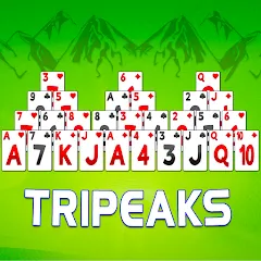 Взломанная TriPeaks Solitaire Mobile  [МОД Unlimited Money] - стабильная версия apk на Андроид