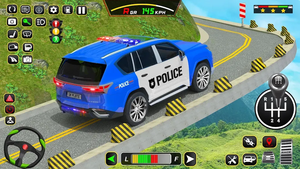 Police Car Driving School Game (Полицейская школа вождения автомобилей)  [МОД Unlimited Money] Screenshot 3