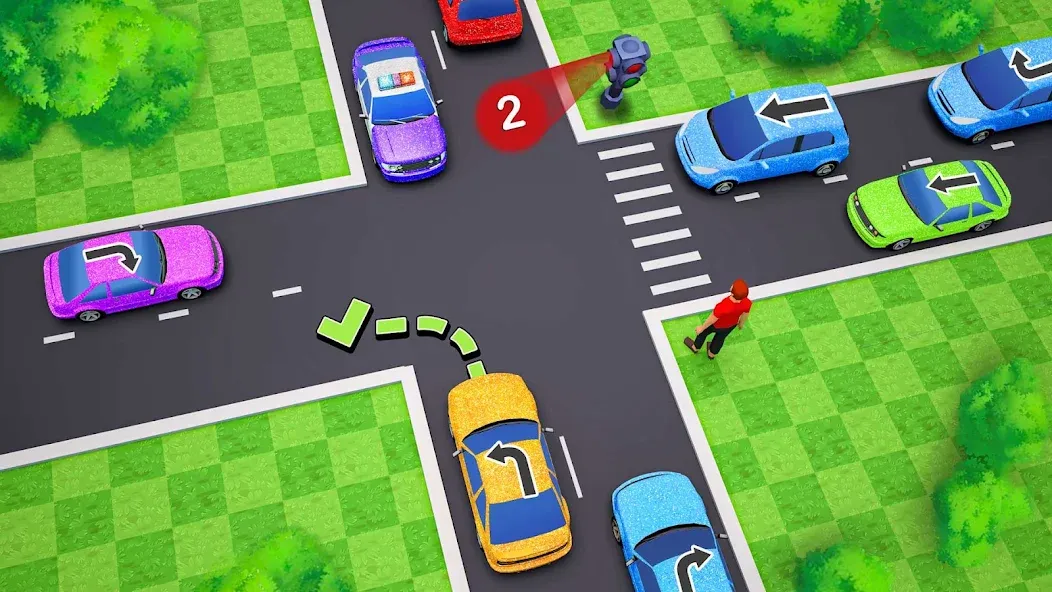 Traffic Jam - Car Escape Games (Паркинг Джем 3D)  [МОД Mega Pack] Screenshot 4