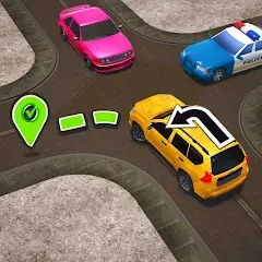 Взломанная Traffic Jam - Car Escape Games (Паркинг Джем 3D)  [МОД Mega Pack] - полная версия apk на Андроид