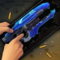 Взломанная Gun Simulator 3D & Time Bomb  [МОД Бесконечные монеты] - полная версия apk на Андроид