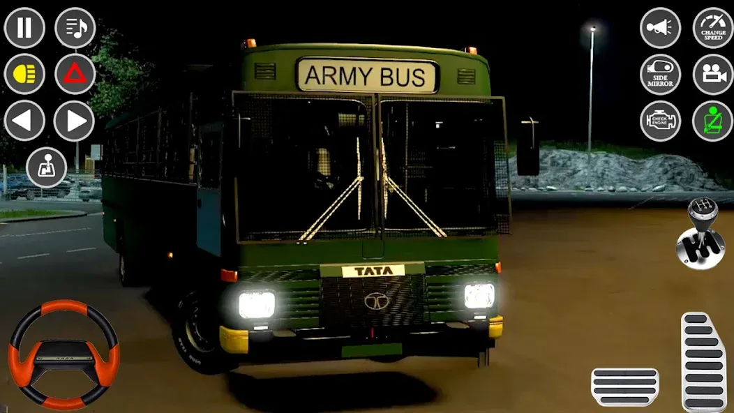 US Military Coach Simulator 3D  [МОД Все открыто] Screenshot 1