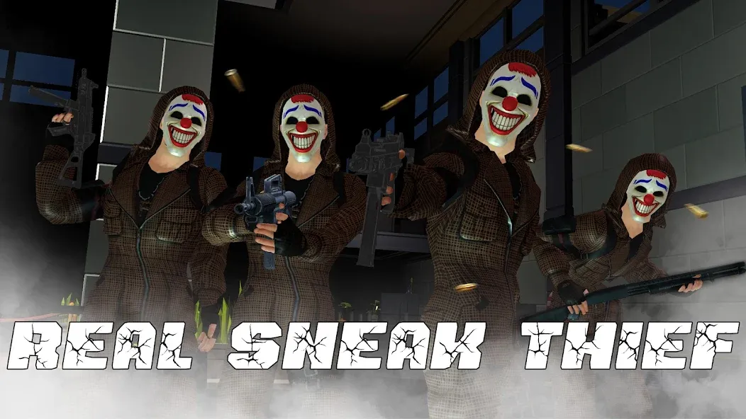 Real Sneak Thief Simulator 3D  [МОД Все открыто] Screenshot 4