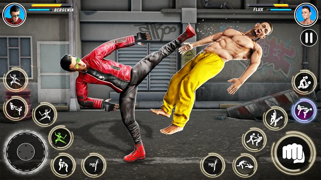 Kung Fu karate: Fighting Games  [МОД Unlimited Money] Screenshot 1