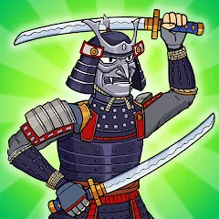 Взломанная Crazy Samurai (Крэйзи Самурай)  [МОД Много монет] - полная версия apk на Андроид