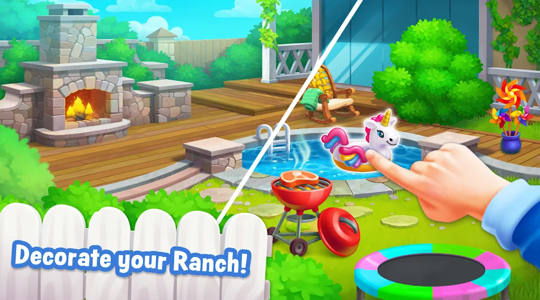 Ranch Adventures: Amazing Matc  [МОД Все открыто] Screenshot 1