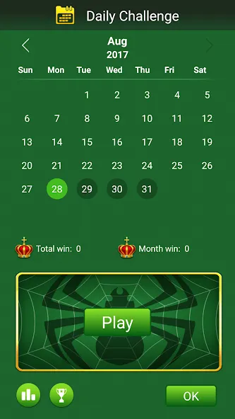 Spider Solitaire  [МОД Unlimited Money] Screenshot 2