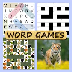 Взломанная Word Games  [МОД Menu] - полная версия apk на Андроид