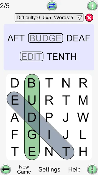 Word Search Ultimate  [МОД Unlocked] Screenshot 2