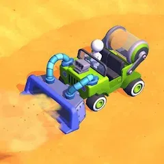 Взлом Sand Miner: Idle Mining Game (Сэнд Майнер)  [МОД Много денег] - последняя версия apk на Андроид