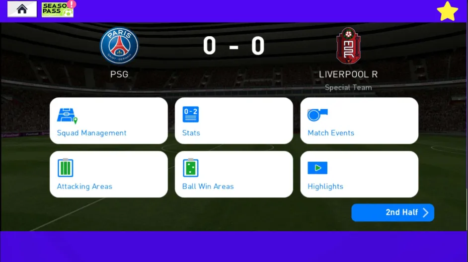 PESfOOTBALL MOBILE 2023 (ПЕСФУТБОЛ МОБИЛЬНАЯ 2023)  [МОД Много монет] Screenshot 2