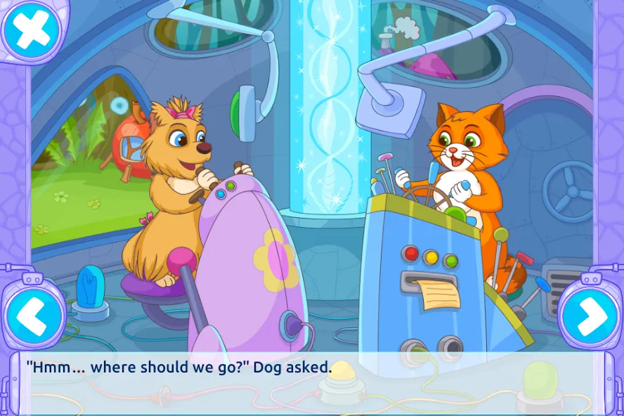 Cat & Dog Story Adventure Game  [МОД Бесконечные монеты] Screenshot 1