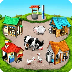 Взломанная Farm Frenzy：Legendary Classics  [МОД Unlocked] - последняя версия apk на Андроид