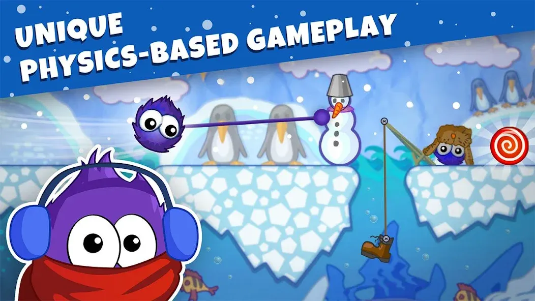 Catch the Candy: Winter Story!  [МОД Бесконечные монеты] Screenshot 2