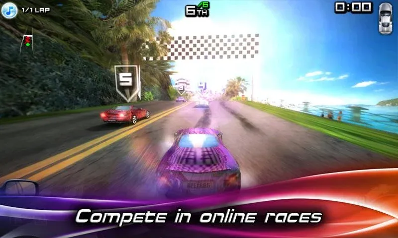 Race Illegal: High Speed 3D (Рейс Иллигал)  [МОД Menu] Screenshot 1