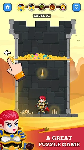 Hero Rescue (Герой Спасения)  [МОД Меню] Screenshot 1