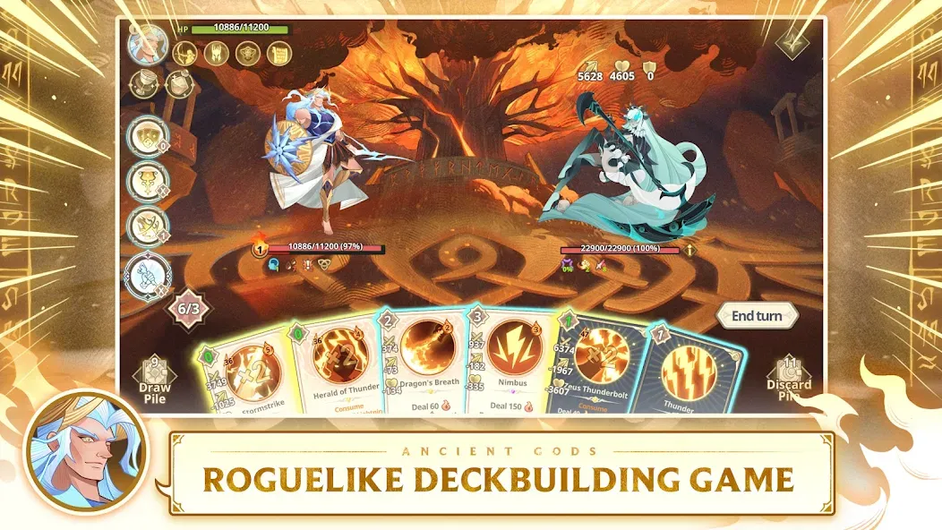 Ancient Gods: Card Battle RPG (Эншент Годс)  [МОД Unlocked] Screenshot 2