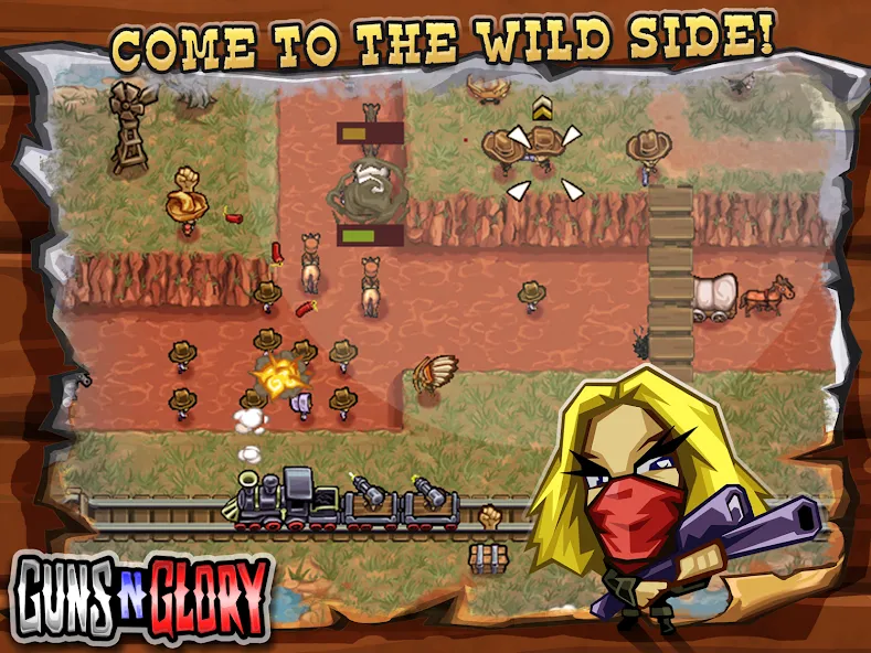 Guns'n'Glory  [МОД Много денег] Screenshot 4