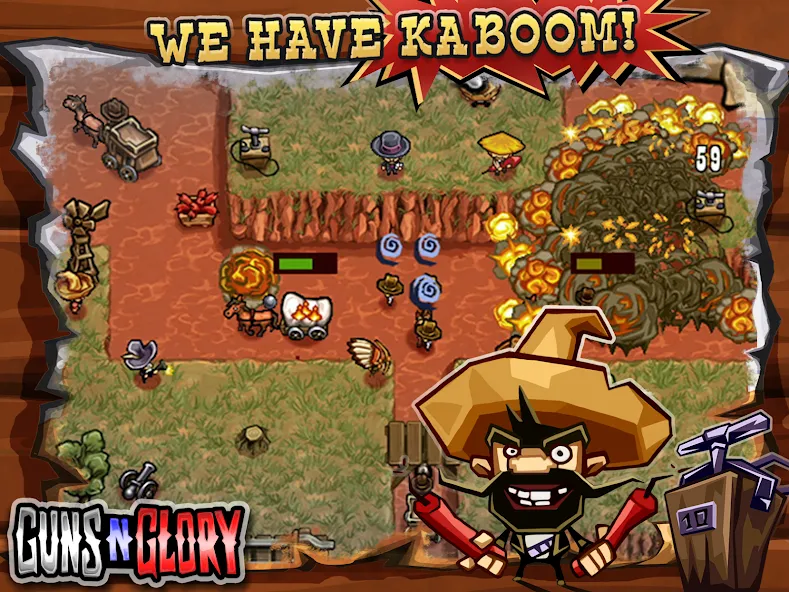 Guns'n'Glory  [МОД Много денег] Screenshot 5
