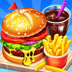 Взлом Cooking Restaurant Food Games  [МОД Unlocked] - последняя версия apk на Андроид